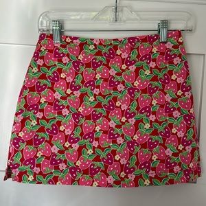 Lilly Pulitzer Girls Size 10 Pink Cotton Skort-Excellent Condition